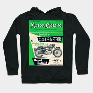 Vintage Motor Cycle Magazine Cover Hoodie